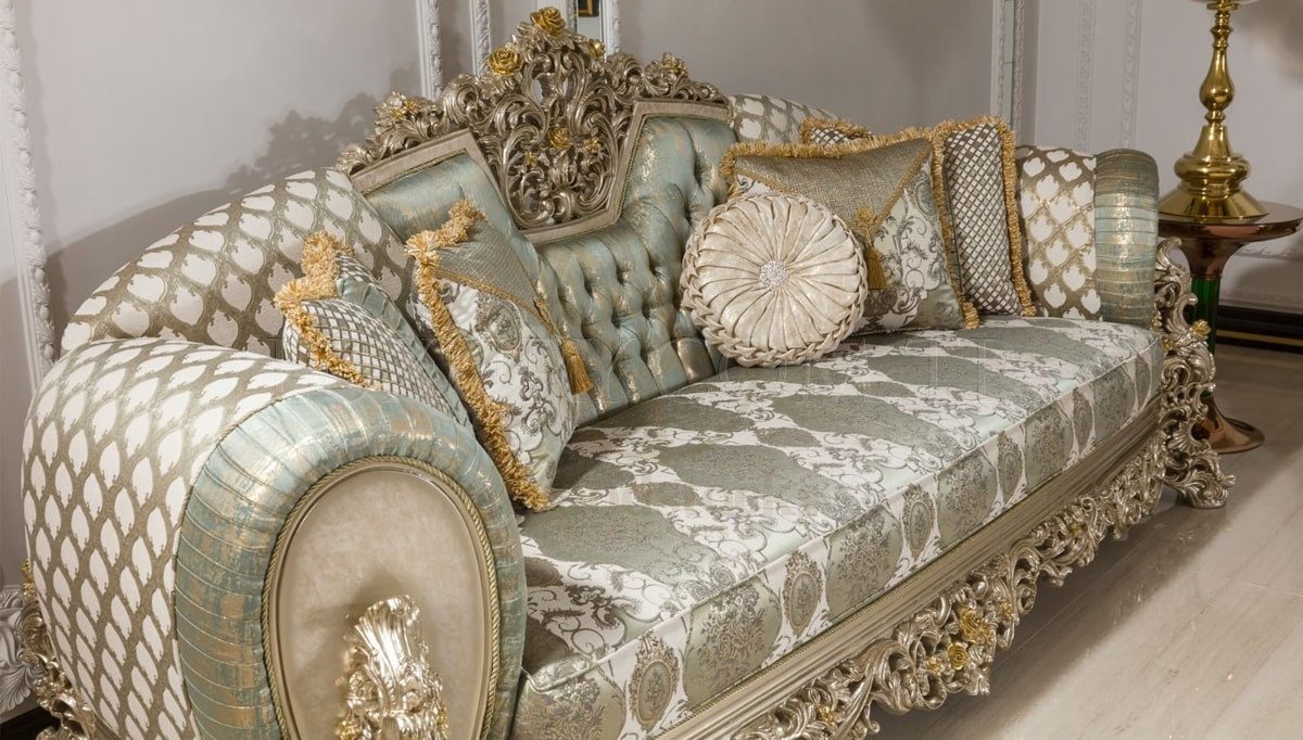 Royal Haseki Hand Carved Teak Sofa Set, Saharanpur, view 7