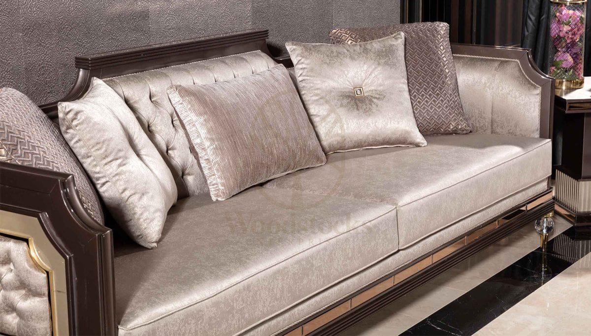 Luxury Paraguay Handcrafted Teak Sofa Set, Saharanpur, view 7