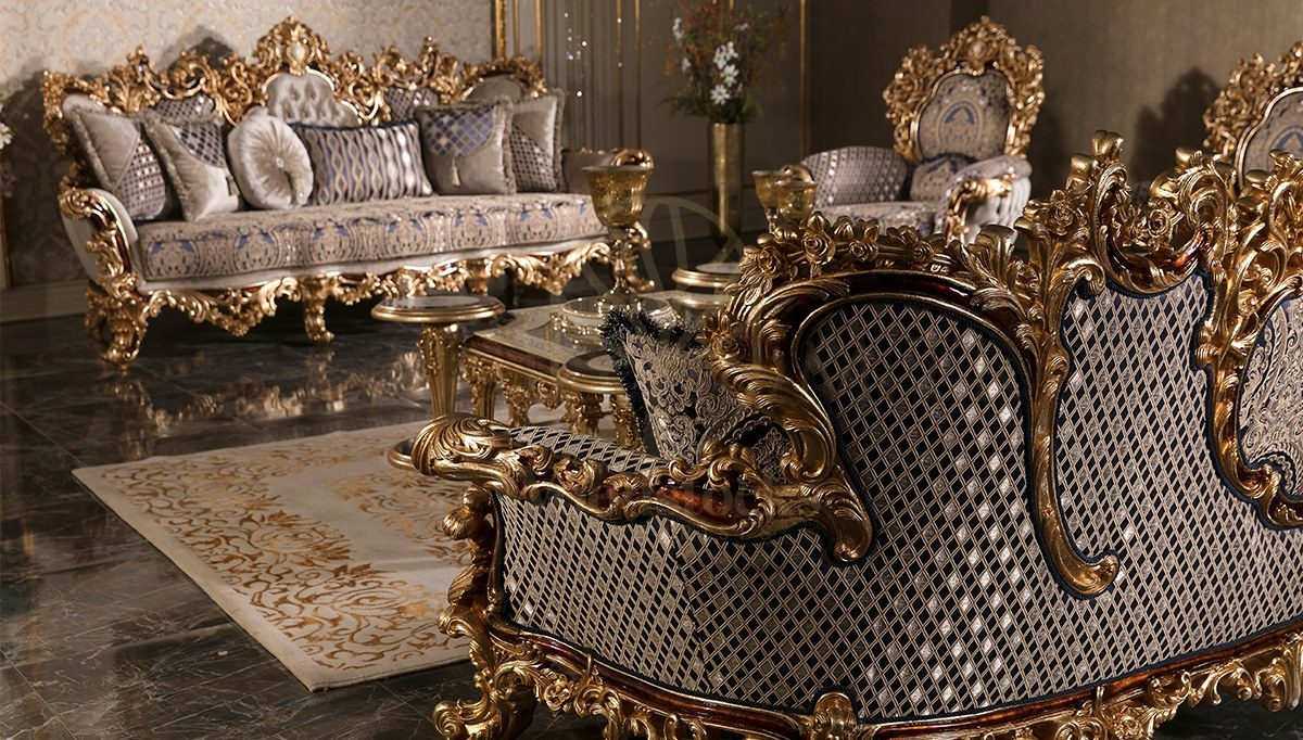 Royal Aspendos Hand Carved Teak Sofa Set II, Saharanpur, view 10