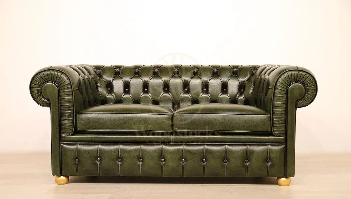 Royal London Chesterfield Hand Carved Teak Sofa Set, Saharanpur, view 8