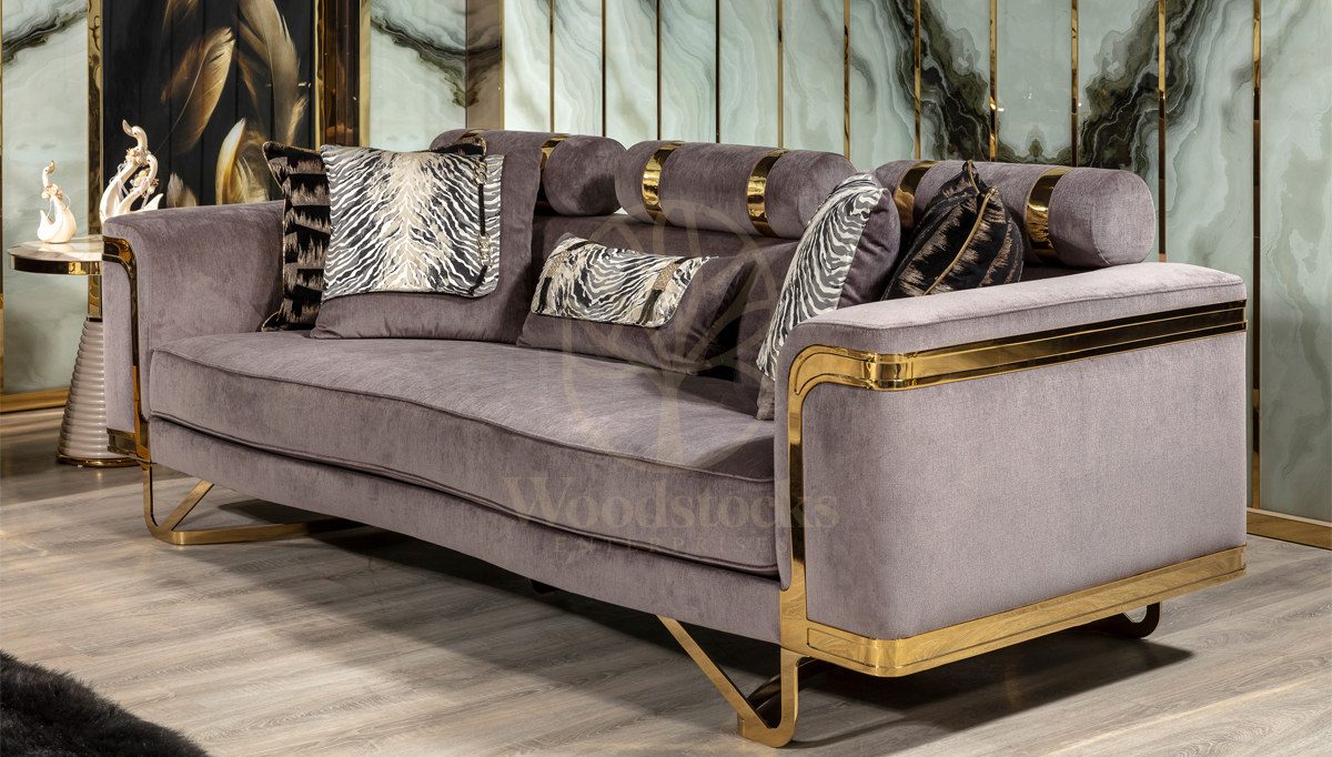 Luxury Adriyana Handcrafted Teak Sofa Set, Saharanpur, view 5