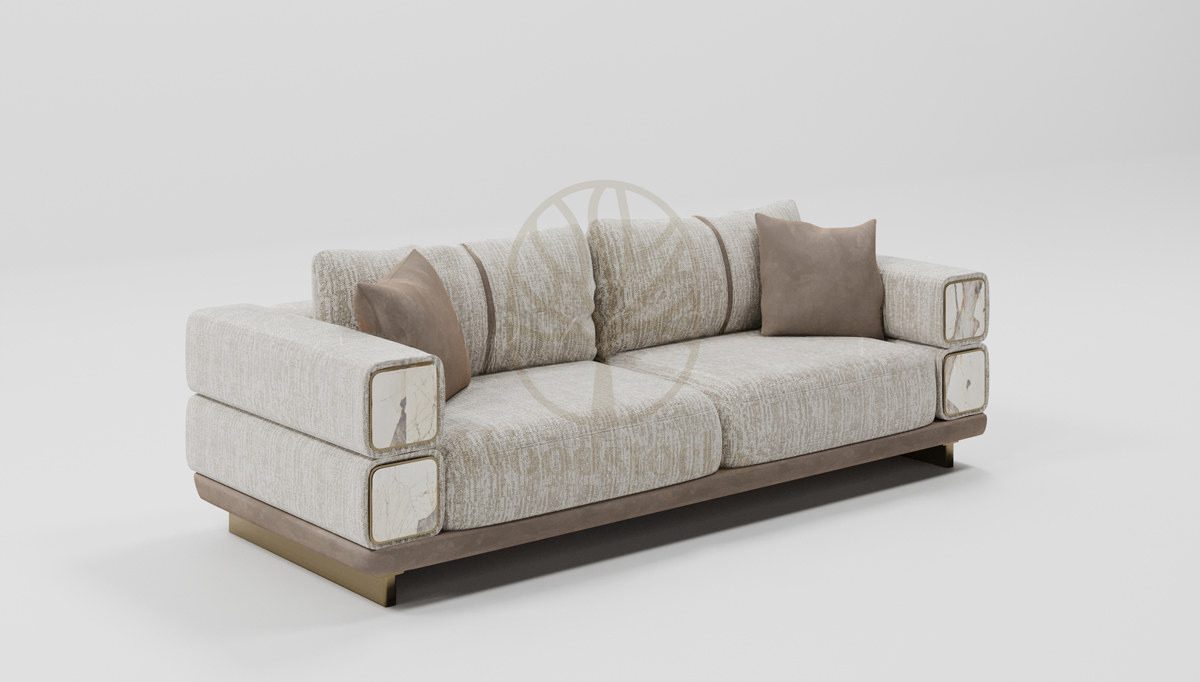 Luxury Luma Handcrafted Teak Sofa Set, Saharanpur, view 7