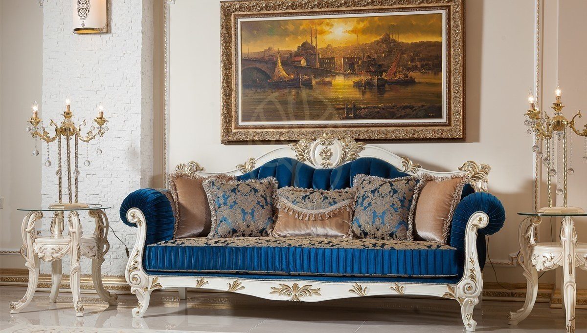 Royal Kutalp Hand Carved Teak Sofa Set, Saharanpur, view 2