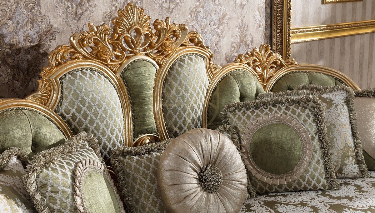 Royal Ayasofya Hand Carved Teak Sofa Set, Saharanpur, view 6