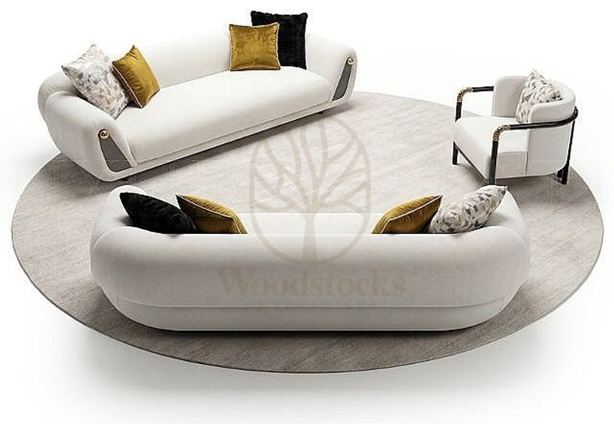Luxury Lunex Handcrafted Teak Sofa Set, Saharanpur, Sofa Set