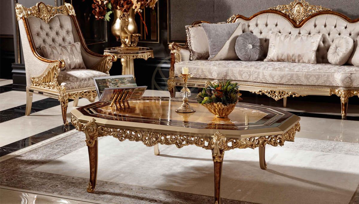 Royal Hamidiye Bronze Hand Carved Teak Sofa Set, Saharanpur, view 6