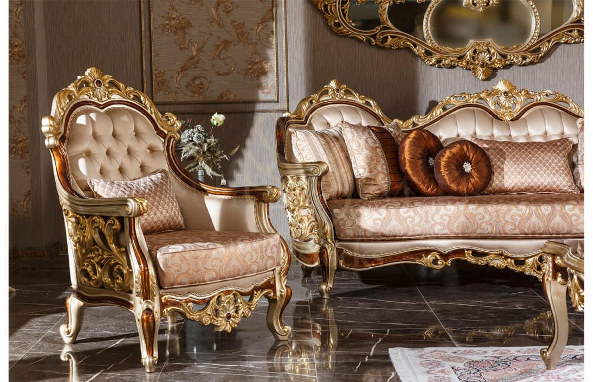 Royal Harzemsah Bronze Hand Carved Teak Sofa Set, Saharanpur, view 5