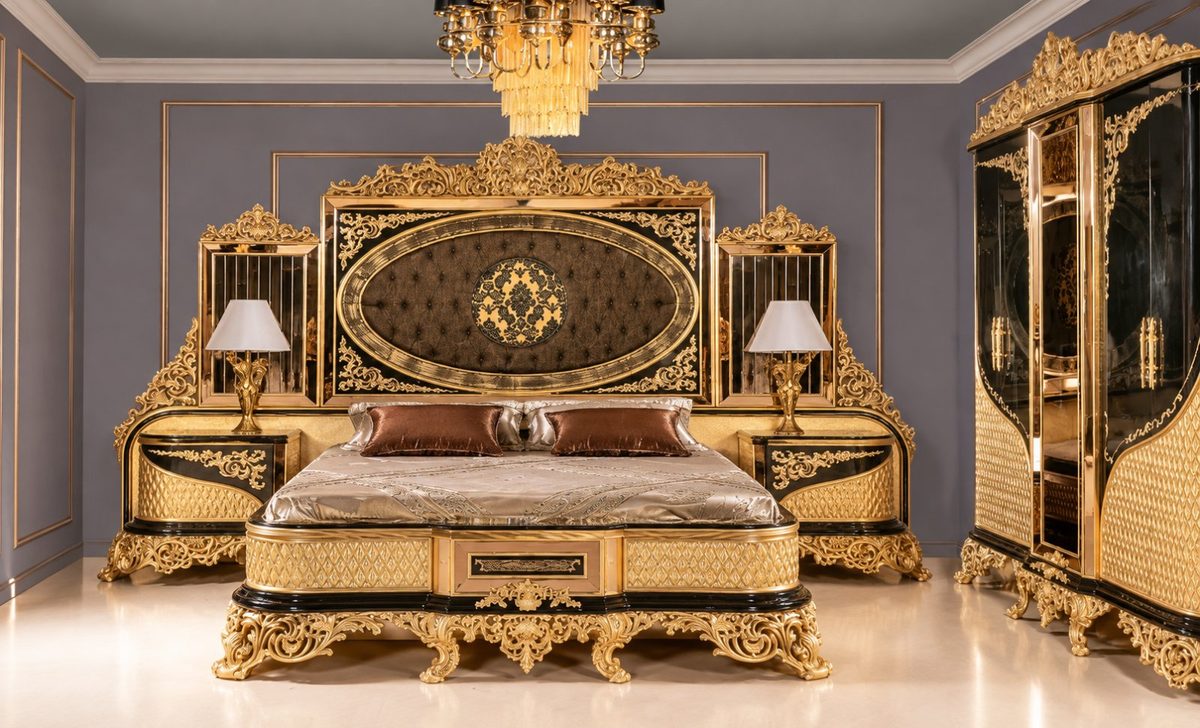 Royal Hazar Hand Carved Teak King Size Bed II, Saharanpur, King Size Bed
