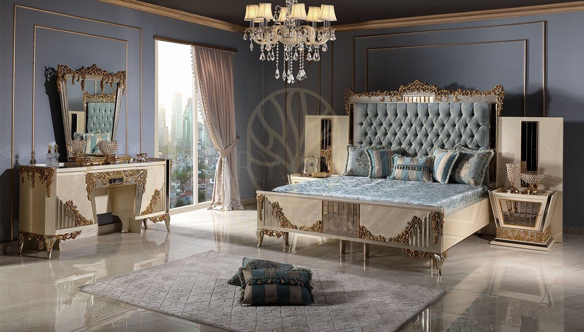 Royal Hanedan Hand Carved Teak King Size Bed, Saharanpur, King Size Bed