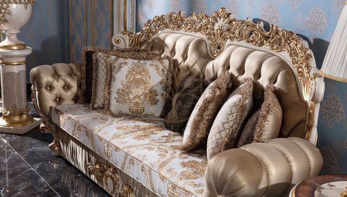 Royal Imparator Hand Carved Teak Sofa Set, Saharanpur, view 7