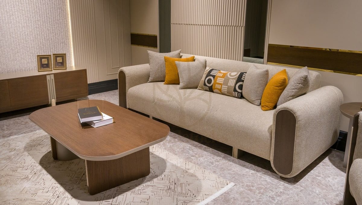 Luxury Santos Handcrafted Teak Sofa Set, Saharanpur, view 2