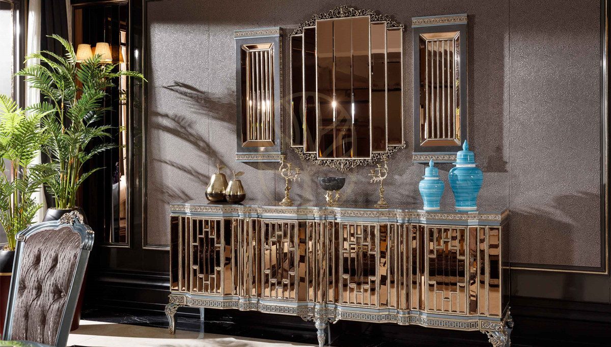 Royal Almatis Hand Carved Teak Dining Table Set, Saharanpur, view 2