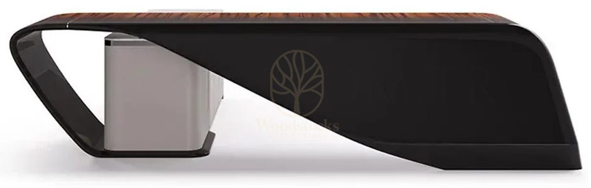 Luxury Altana Handcrafted Teak Office Table, Saharanpur, view 3