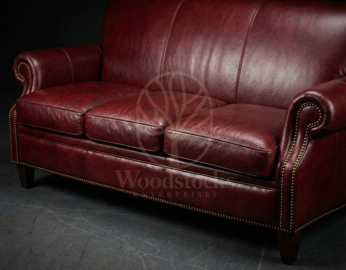 Luxury Teak Bordeaux Manor Leather Salon Set, Saharanpur, view 3