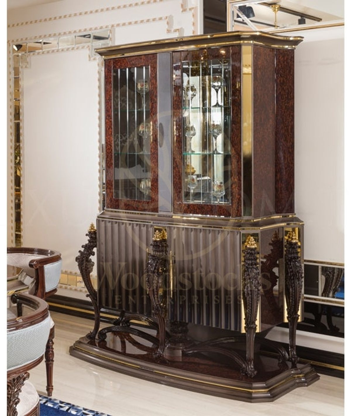 Royal Delano Hand Carved Teak Dining Table Set, Saharanpur, view 10