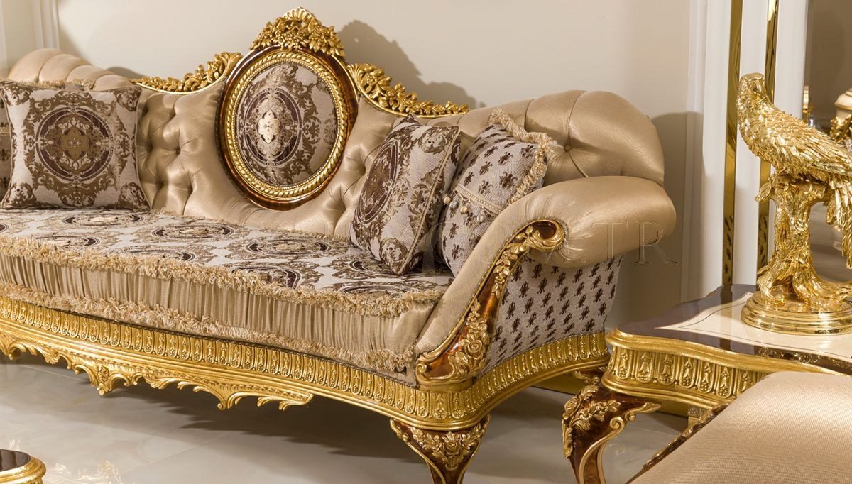 Royal Kafkas Hand Carved Teak Sofa Set, Saharanpur, view 6