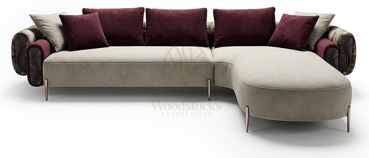 Luxury Narin Handcrafted Teak Sofa Set, Saharanpur, view 5