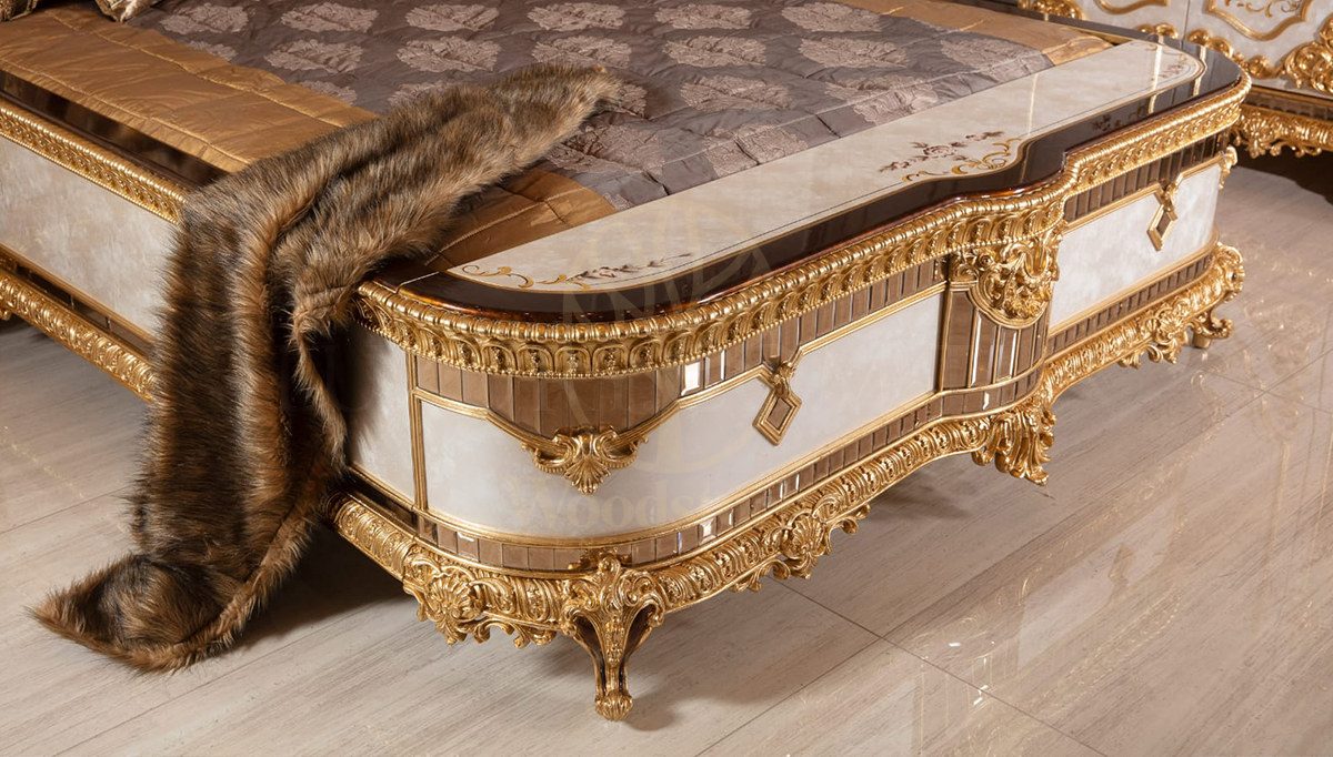 Royal Payitaht Hand Carved Teak King Size Bed, Saharanpur, view 4