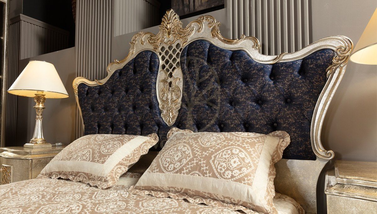 Royal Beyzade Hand Carved Teak King Size Bed, Saharanpur, view 4
