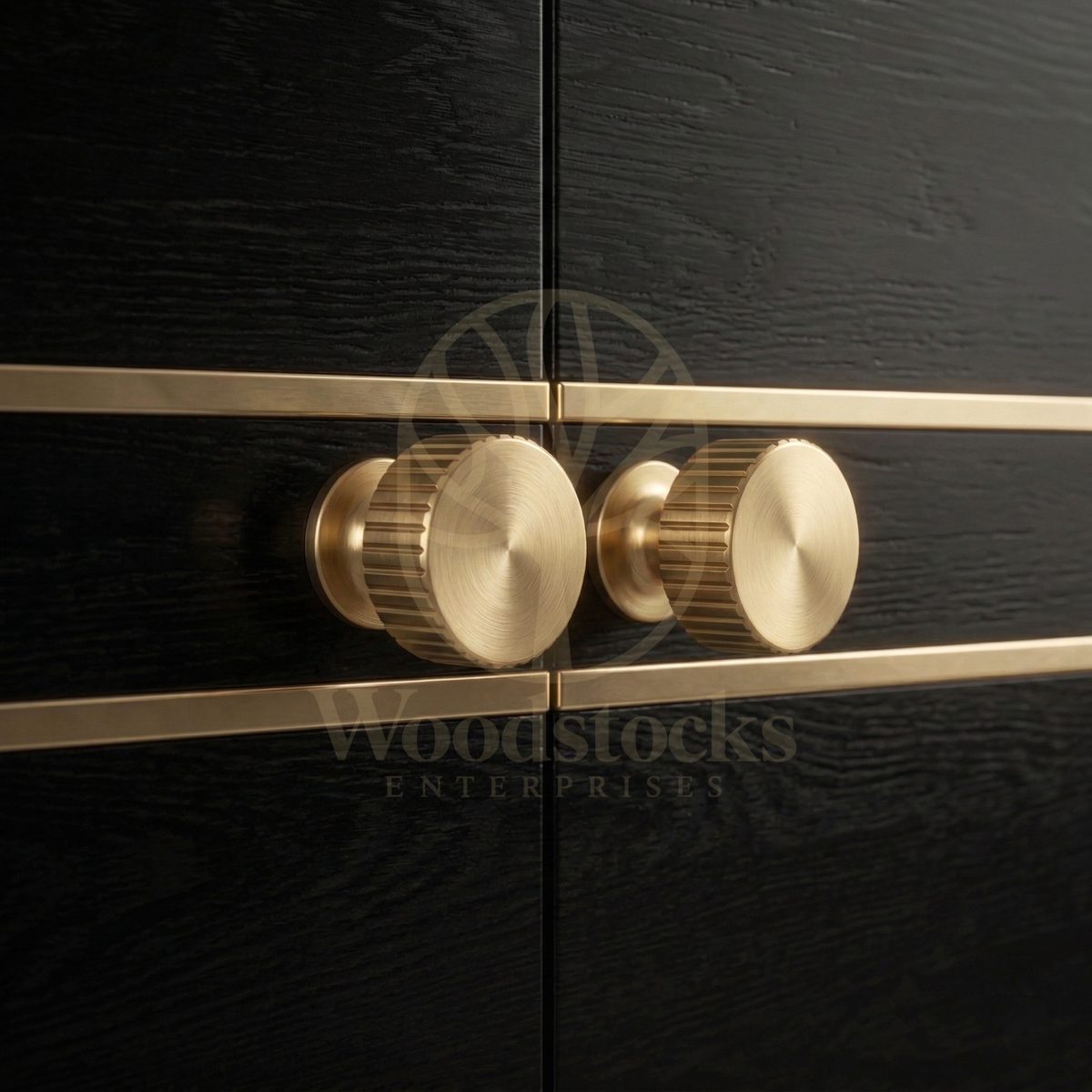 Luxury Teak Minuit Noir Art Deco Sideboard, Saharanpur, view 4