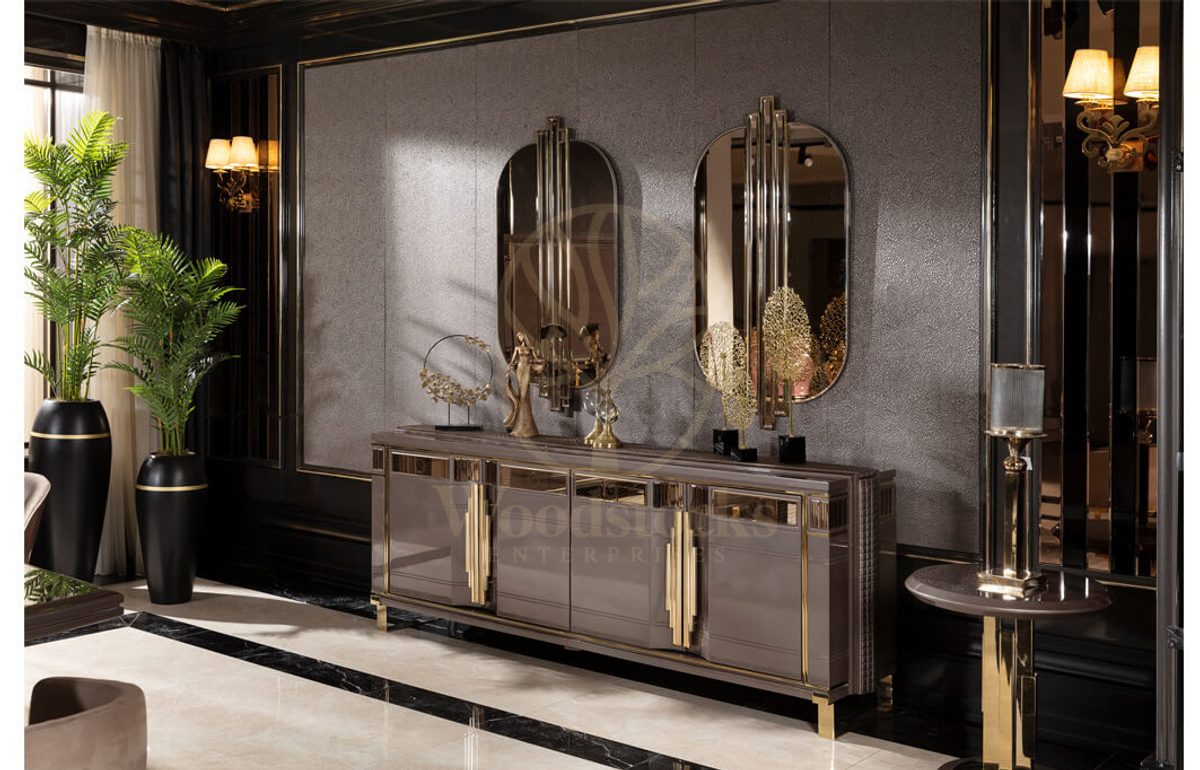 Luxury Blansko Handcrafted Teak Dining Table Set, Saharanpur, view 7