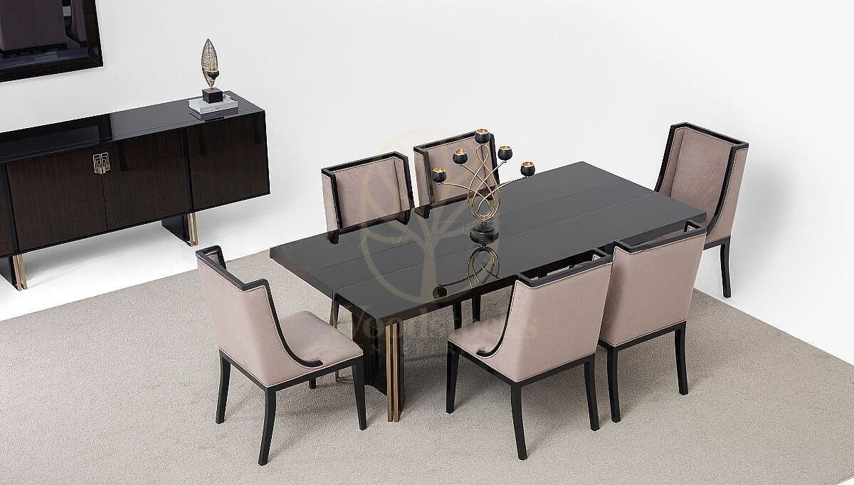 Luxury Sterling Handcrafted Teak Dining Table Set, Saharanpur, view 4