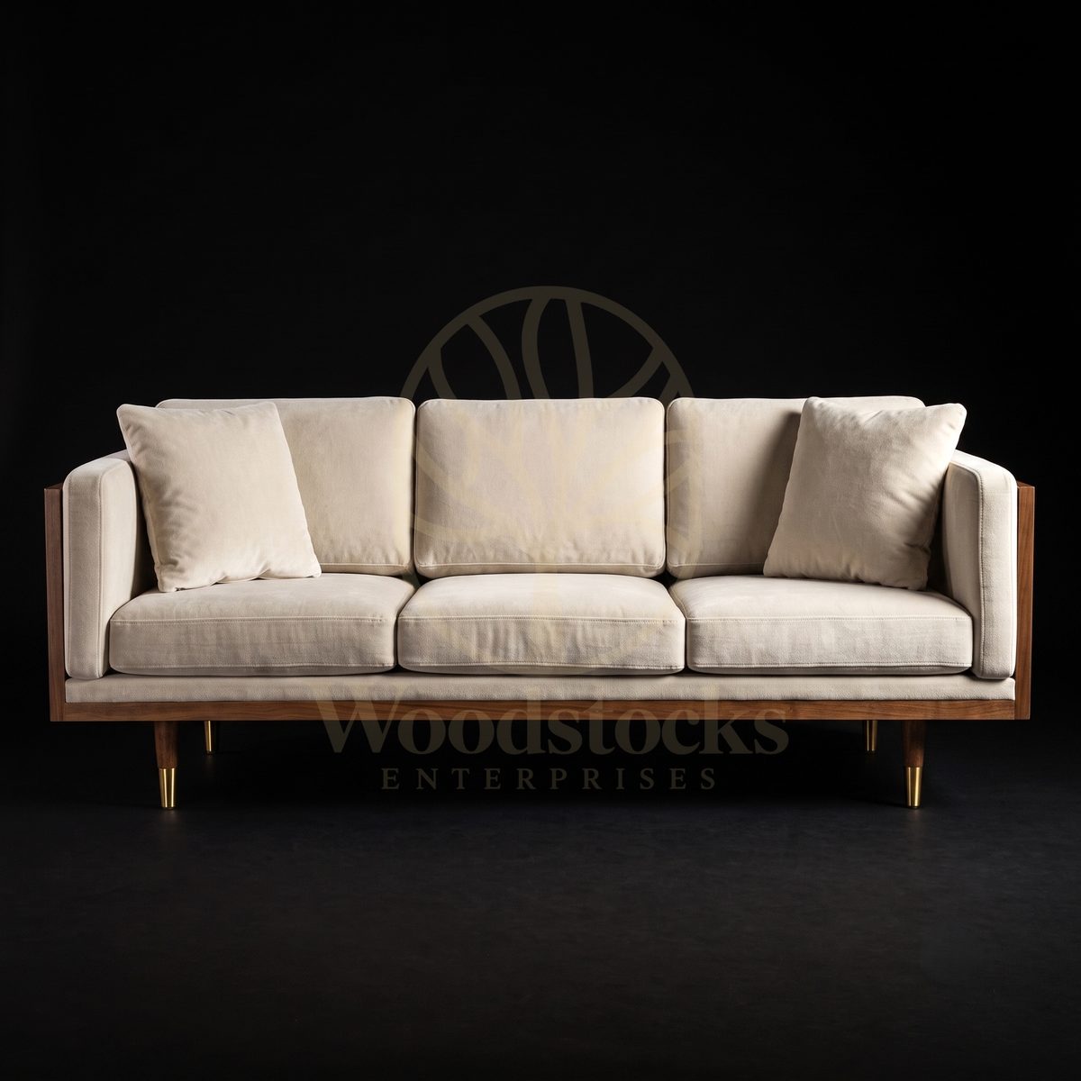 Luxury Teak Jutland Box-Frame Sofa, Saharanpur, Sofa Set