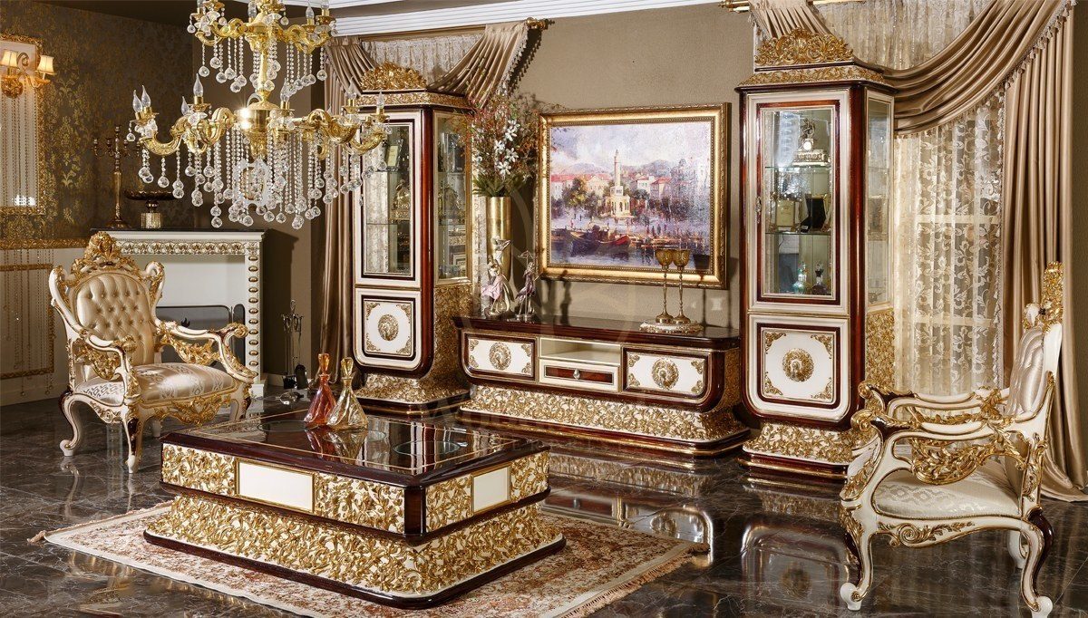 Royal Oxford Hand Carved Teak Sofa Set, Saharanpur, view 3