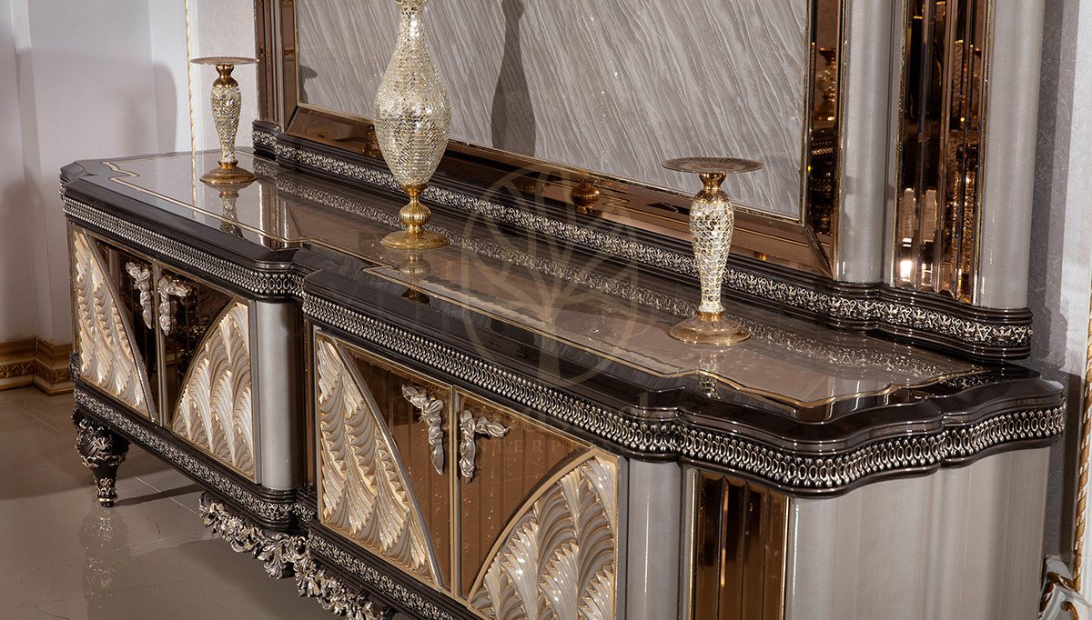Royal Vanesa Hand Carved Teak TV Cabinet, Saharanpur, view 3