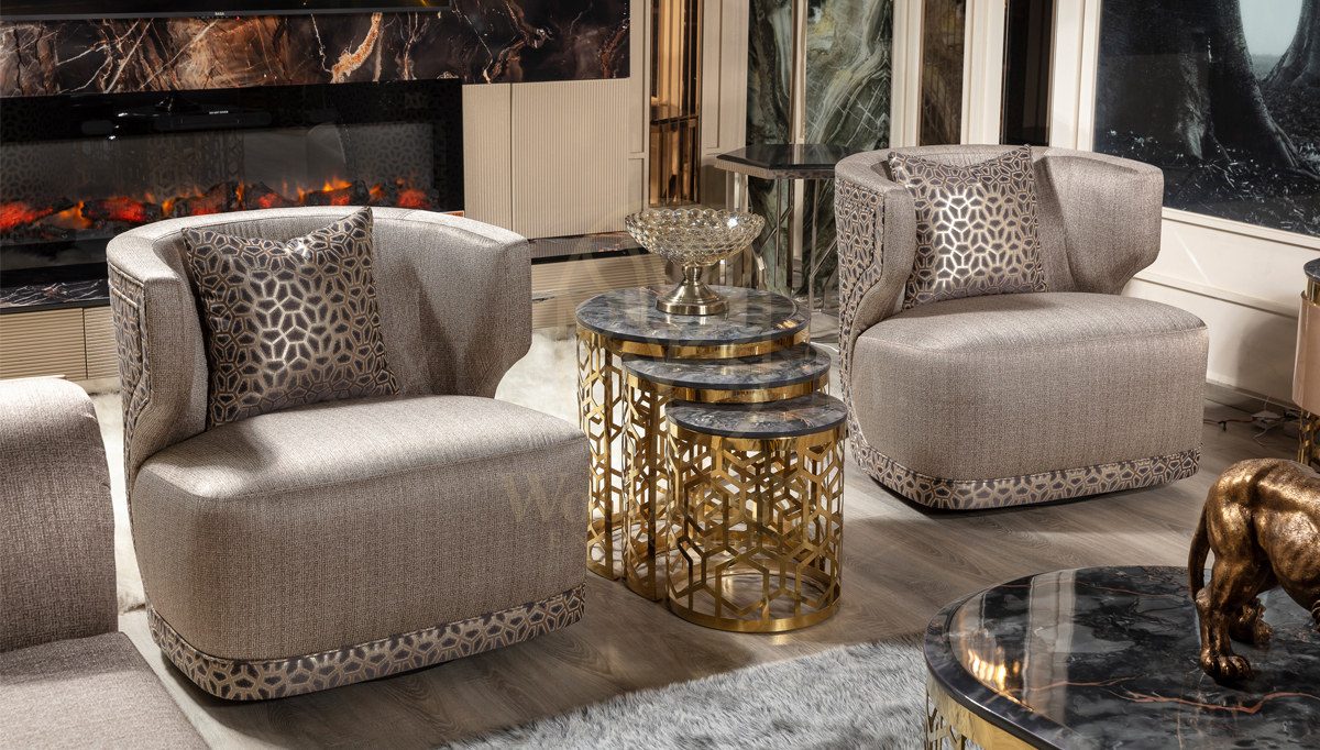 Luxury Almada Handcrafted Teak Sofa Set, Saharanpur, view 6