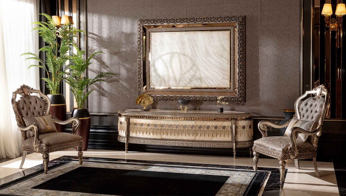 Royal Morbida Hand Carved Teak Sofa Set, Saharanpur, view 3