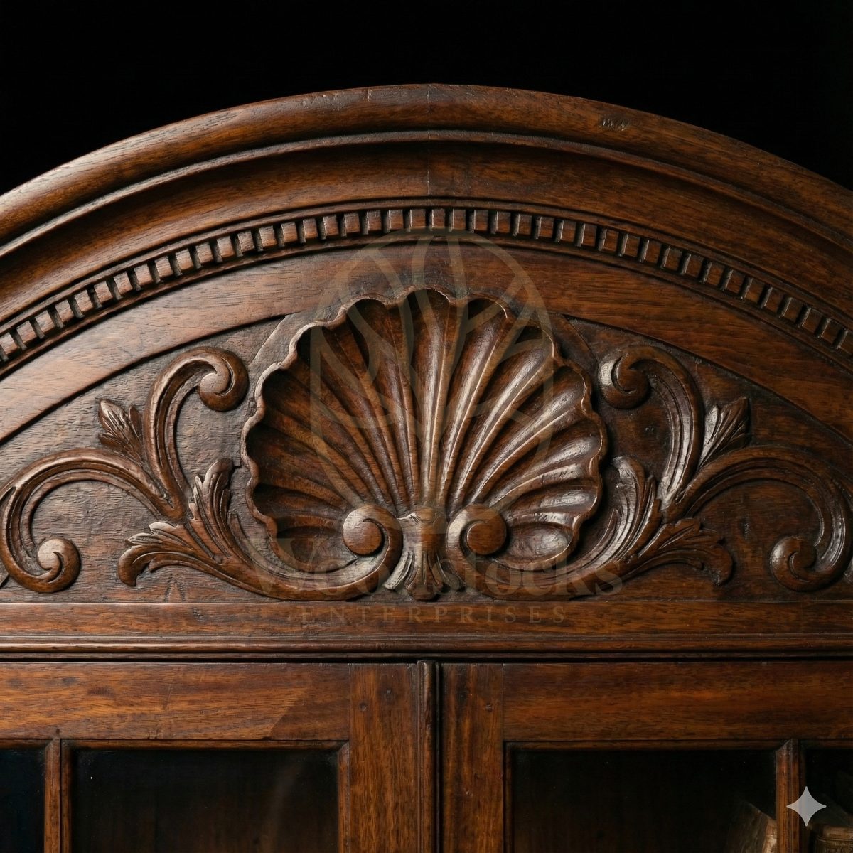 Luxury Teak Presidency House Bookcase, Saharanpur, view 4