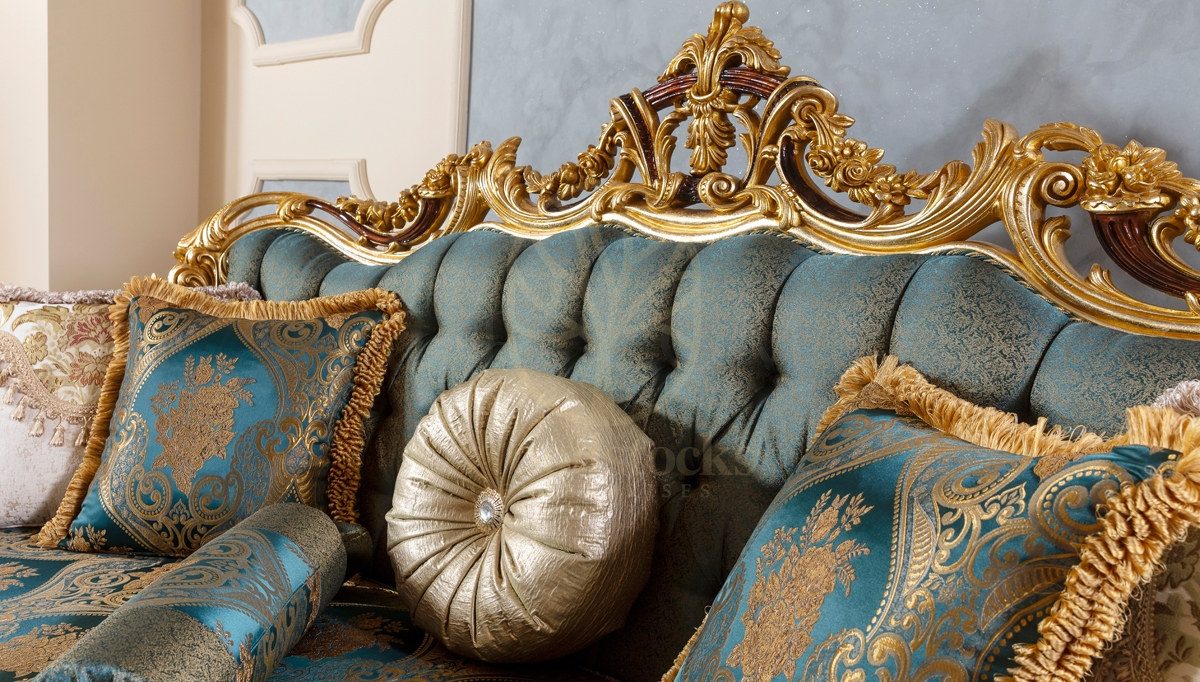 Royal Gazel Hand Carved Teak Sofa Set, Saharanpur, view 6