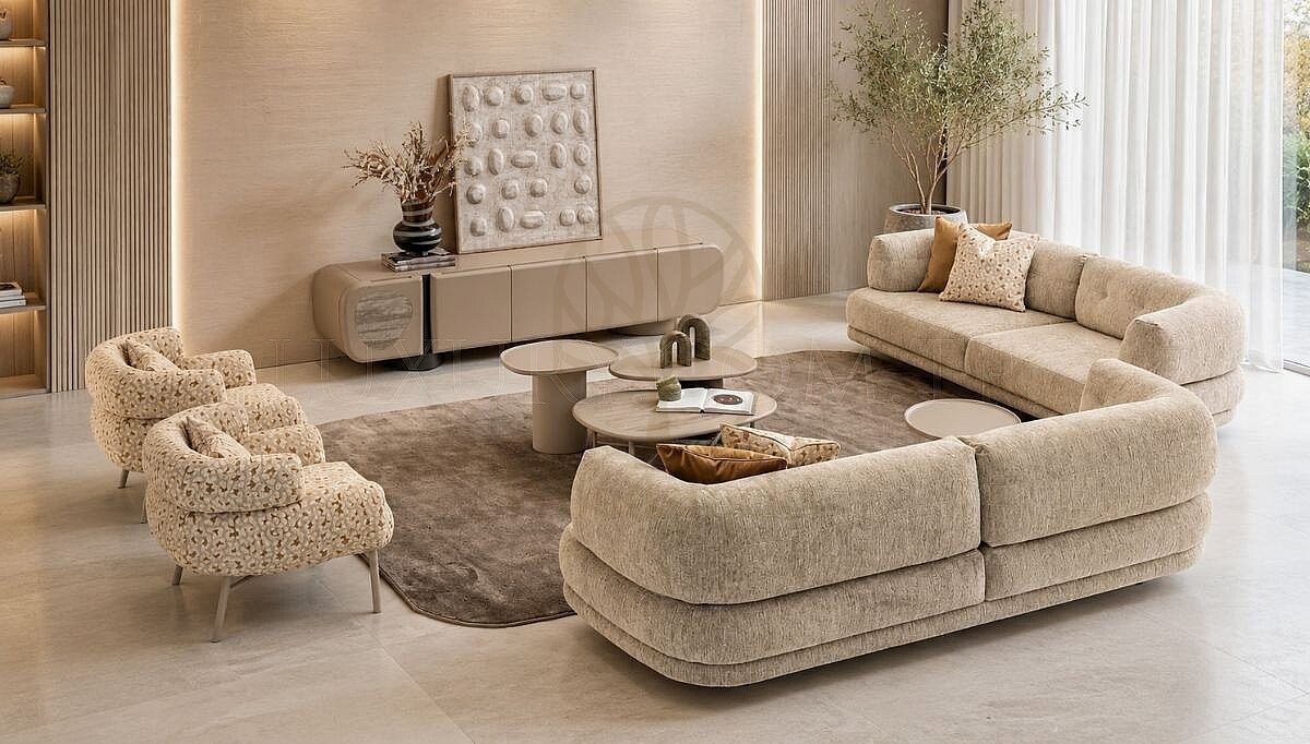 Luxury Terrano Handcrafted Teak Sofa Set, Saharanpur, Sofa Set