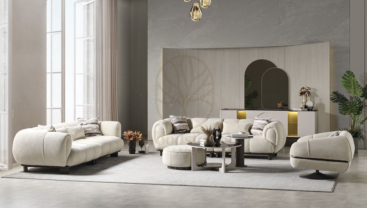 Luxury Odessa Handcrafted Teak Sofa Set, Saharanpur, Sofa Set