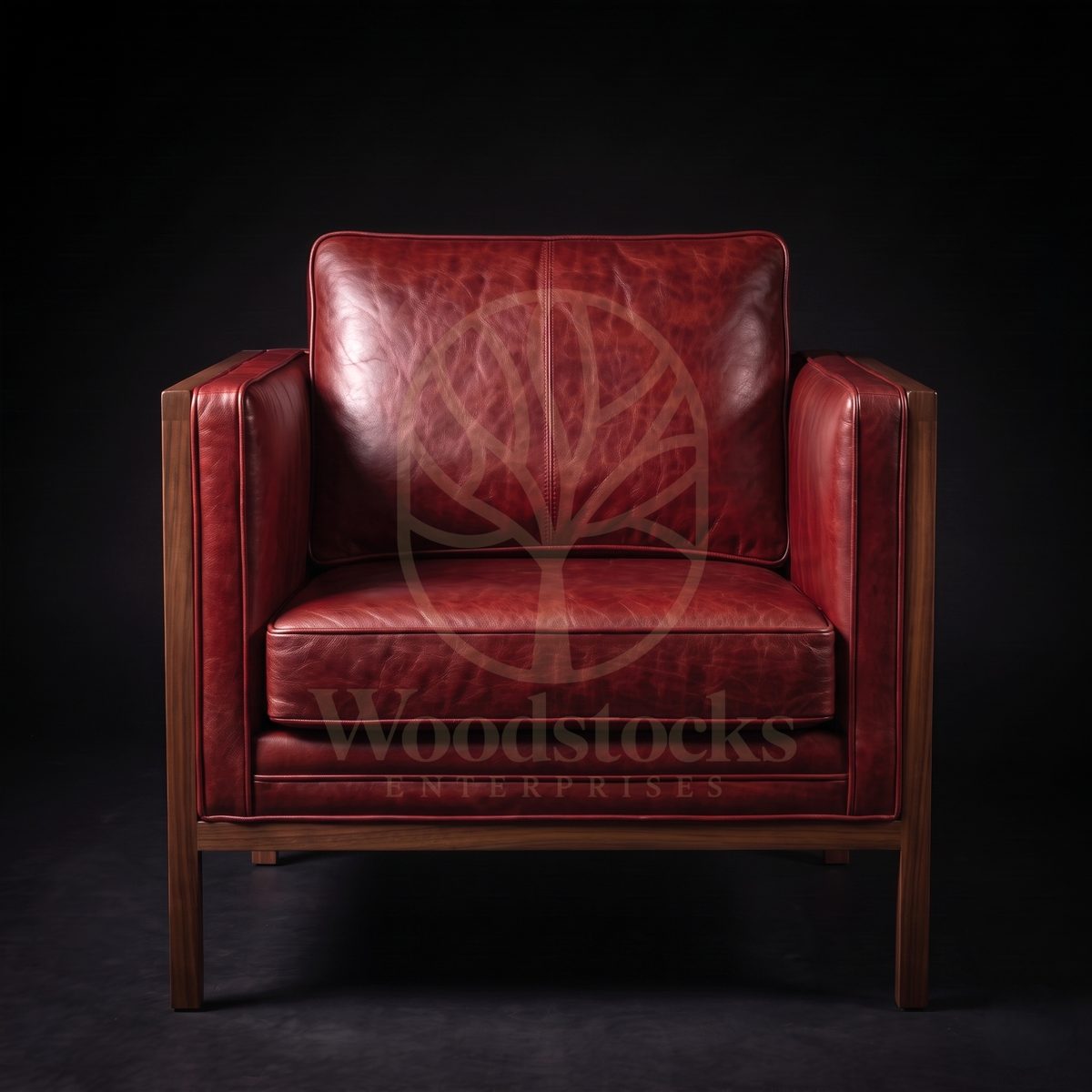 Luxury Teak Øresund Mid Century Oxblood Leather Suite, Saharanpur, view 5