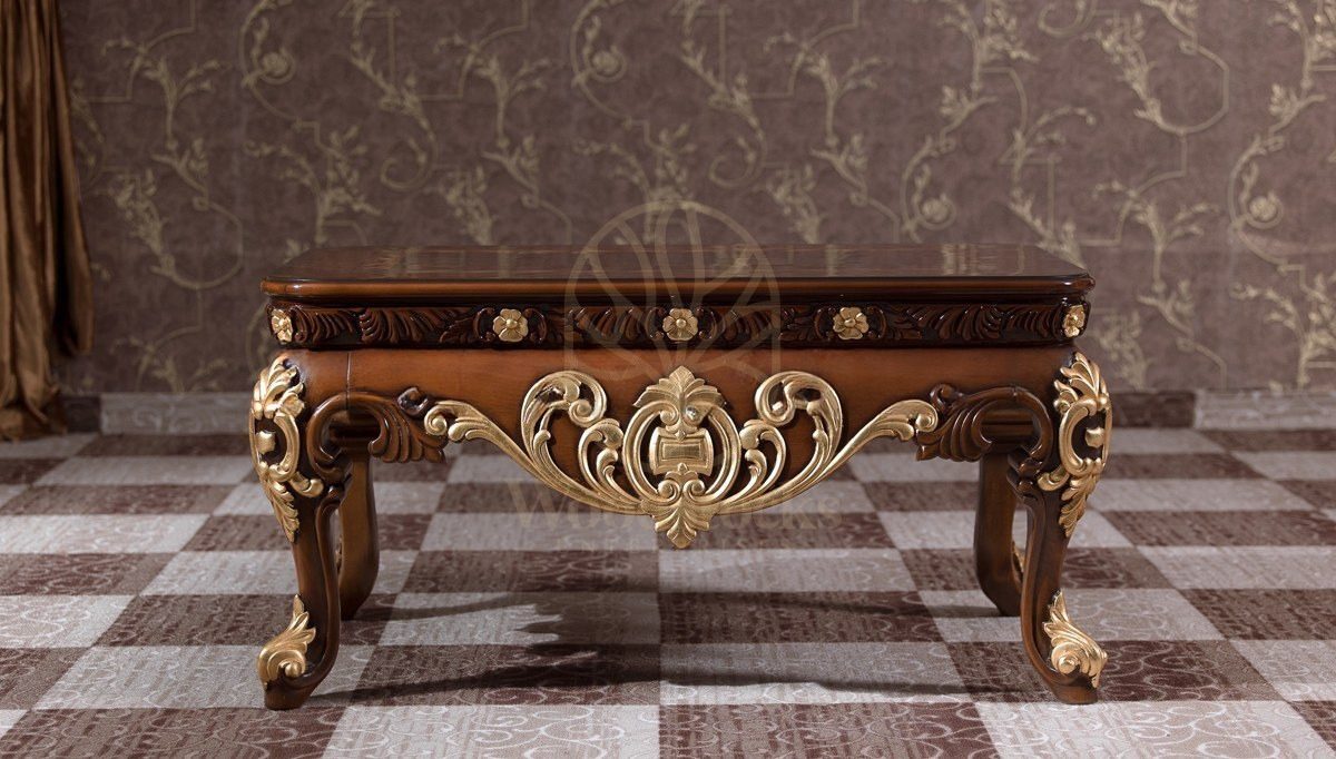 Royal Yali Hand Carved Teak Office Table, Saharanpur, view 9