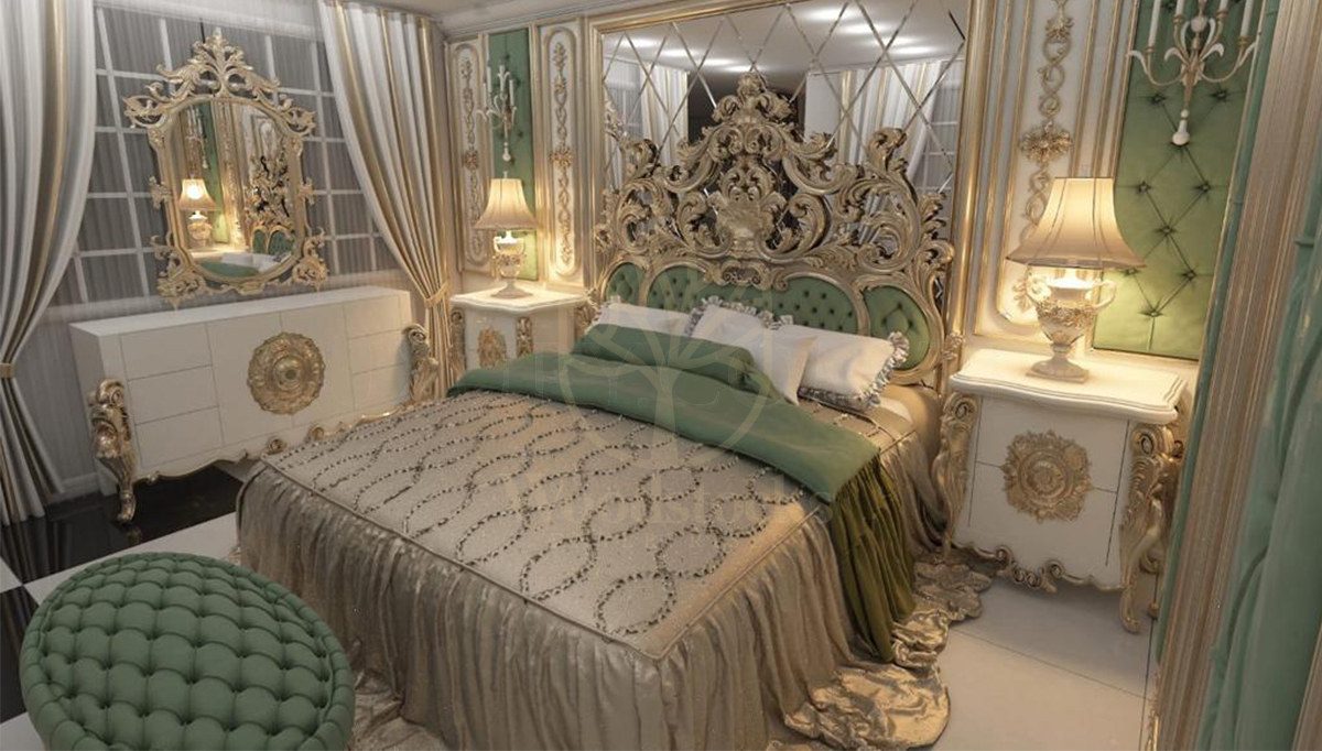 Royal Abudabi Hand Carved Teak King Size Bed II, Saharanpur, view 2