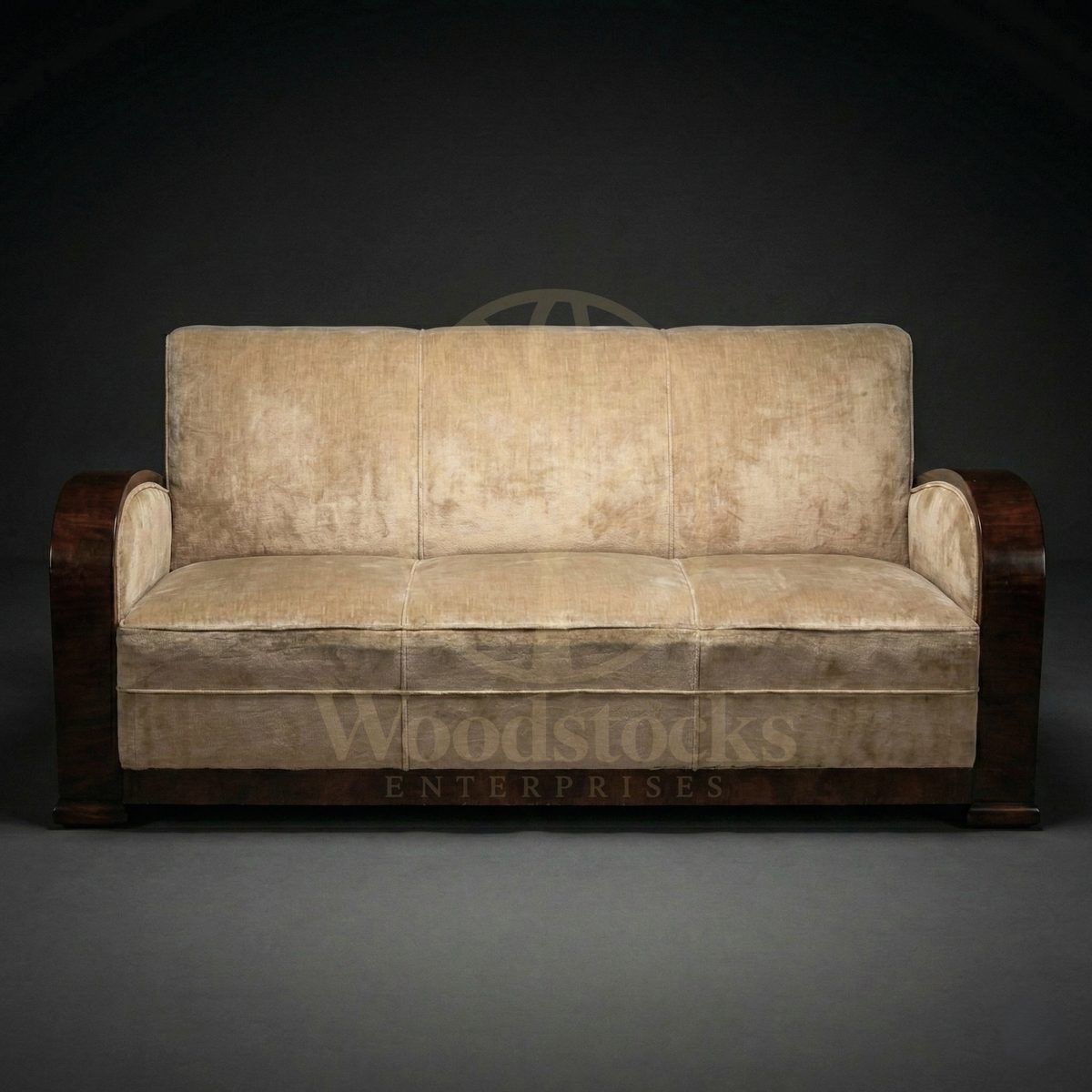 Royal Teak Brussels Palais Stoclet Art Deco Sofa, Saharanpur, view 4