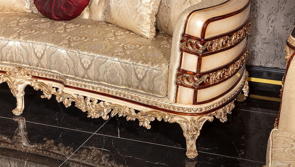 Royal Labros Hand Carved Teak Sofa Set, Saharanpur, view 5