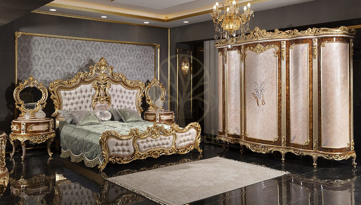 Royal Veliaht Hand Carved Teak King Size Bed III, Saharanpur, King Size Bed