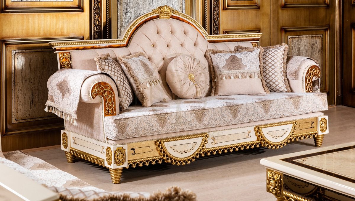 Royal Abide Hand Carved Teak Sofa Set, Saharanpur, view 2