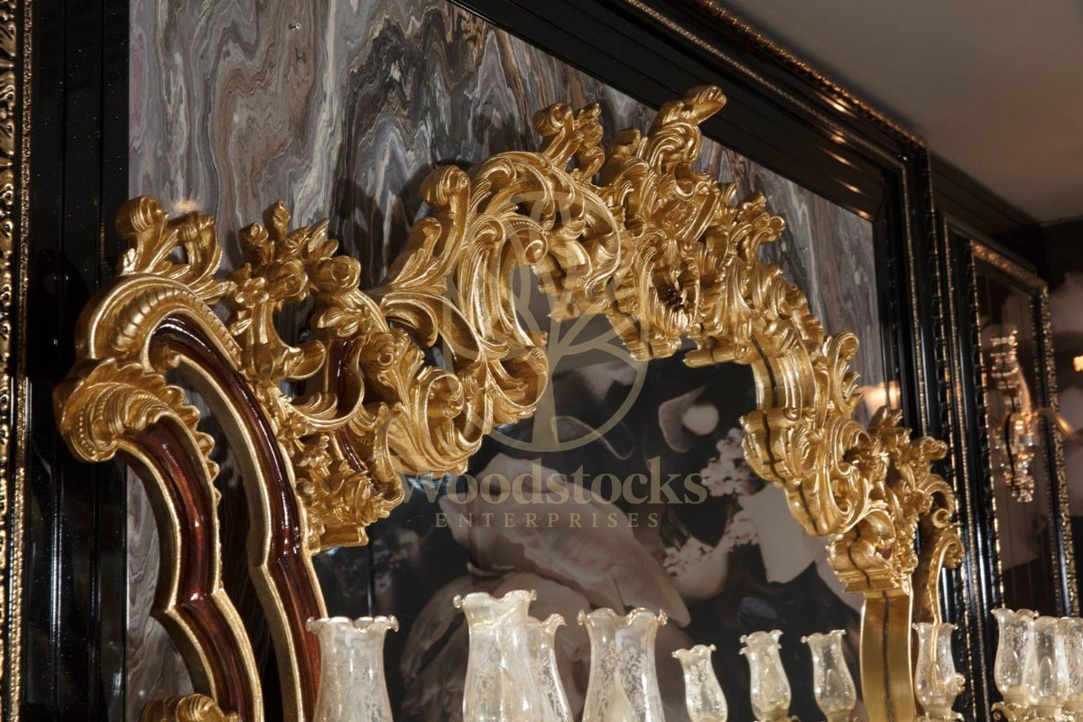 Teak Sovereign Antique Gold Dining Set, view 10