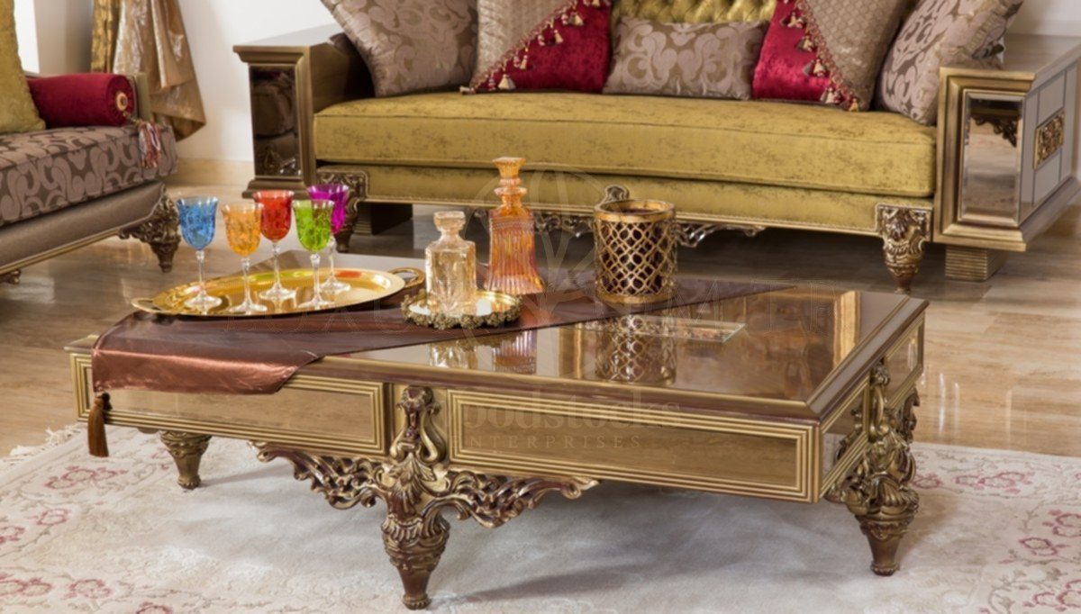 Royal Lopes Hand Carved Teak Sofa Set, Saharanpur, view 3