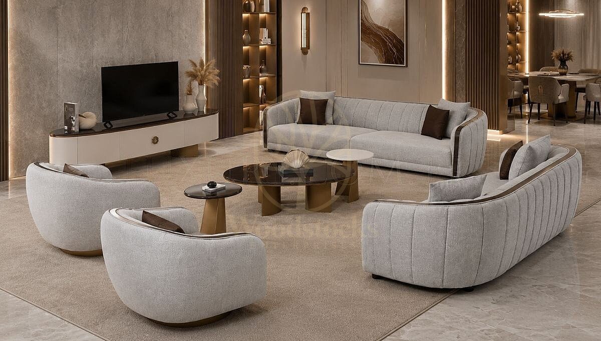 Luxury Ferretti Handcrafted Teak Sofa Set, Saharanpur, Sofa Set