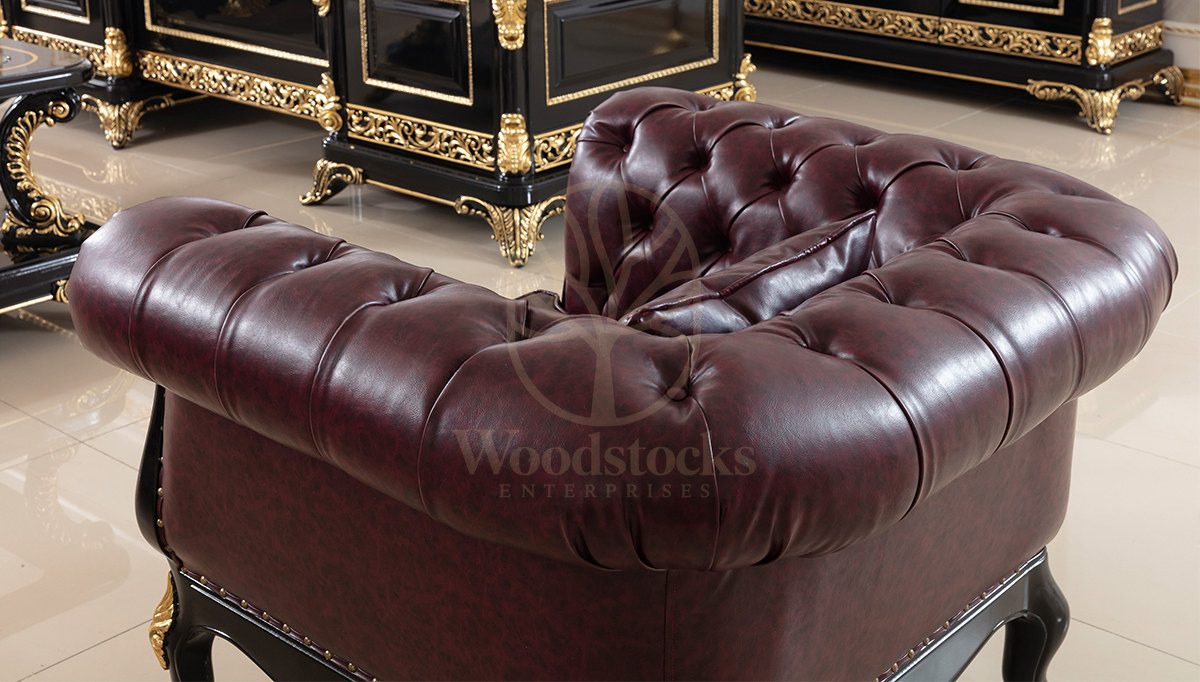 Royal Porenza Hand Carved Teak Office Table, Saharanpur, view 7