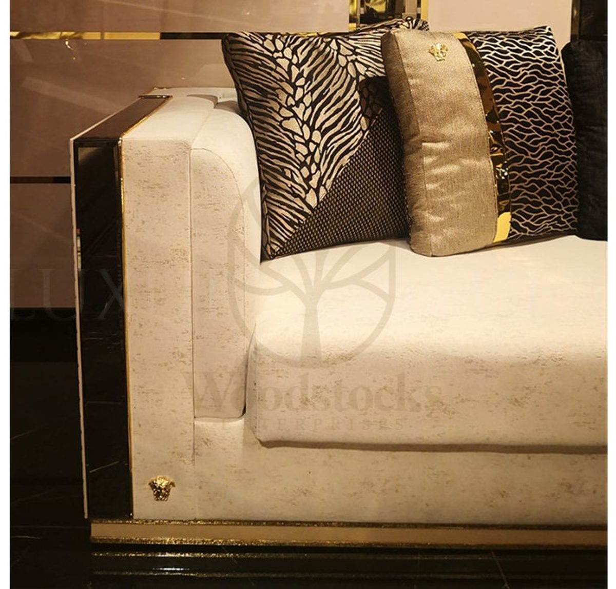 Luxury Matris Handcrafted Teak Sofa Set, Saharanpur, view 9