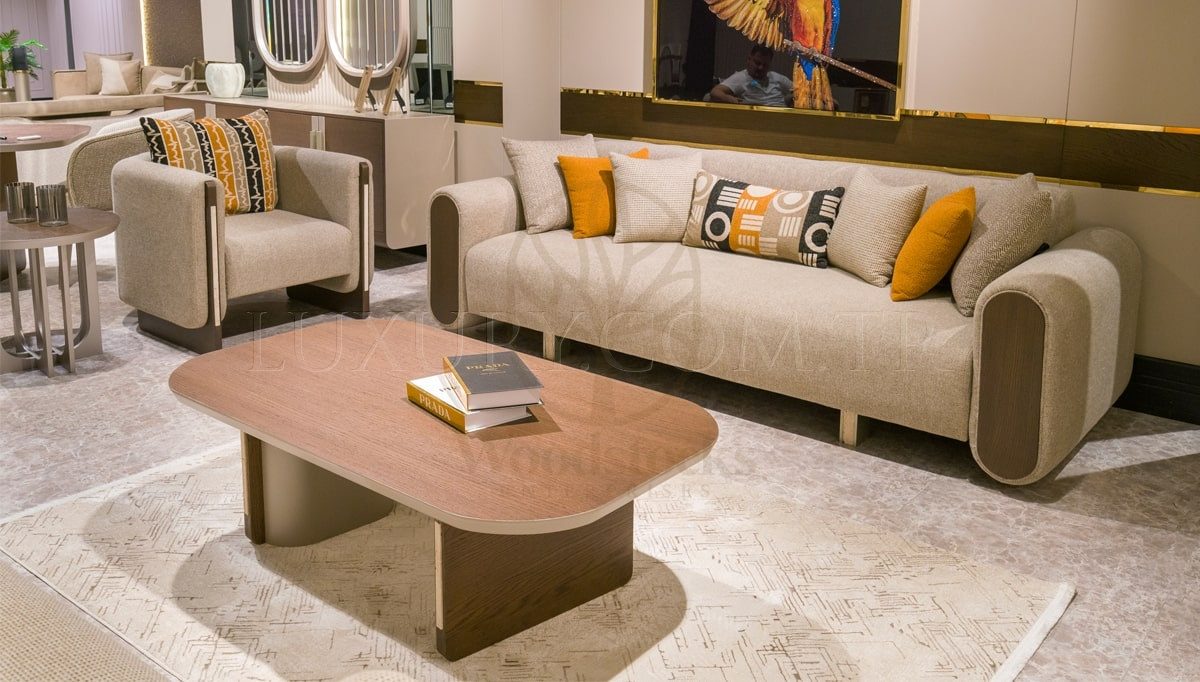 Luxury Santos Handcrafted Teak Sofa Set, Saharanpur, Sofa Set