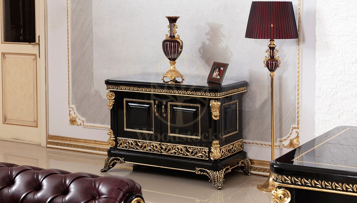 Royal Porenza Hand Carved Teak Office Table, Saharanpur, view 10