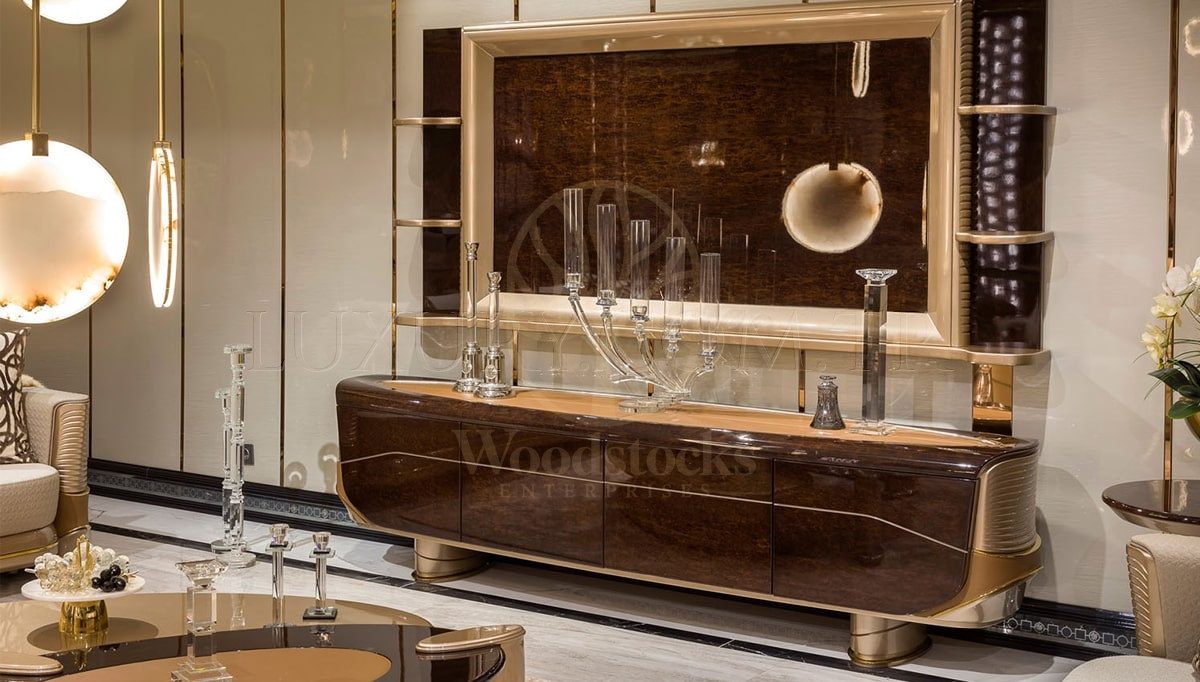 Luxury Danilo Handcrafted Teak TV Cabinet, Saharanpur, TV Cabinet